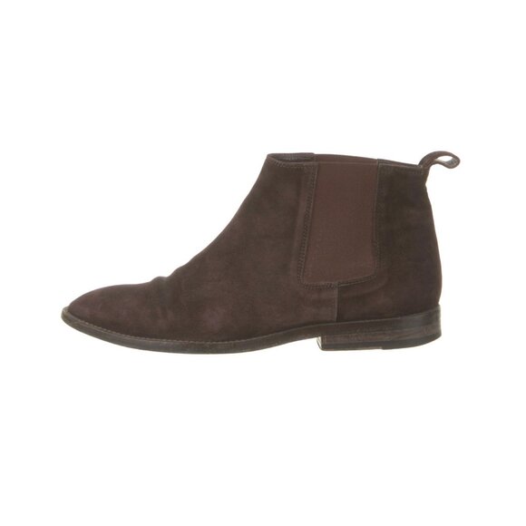 Jenni Kayne Suede Chelsea Ankle Boots | Size 37 7 | Dark Brown - Picture 11 of 11